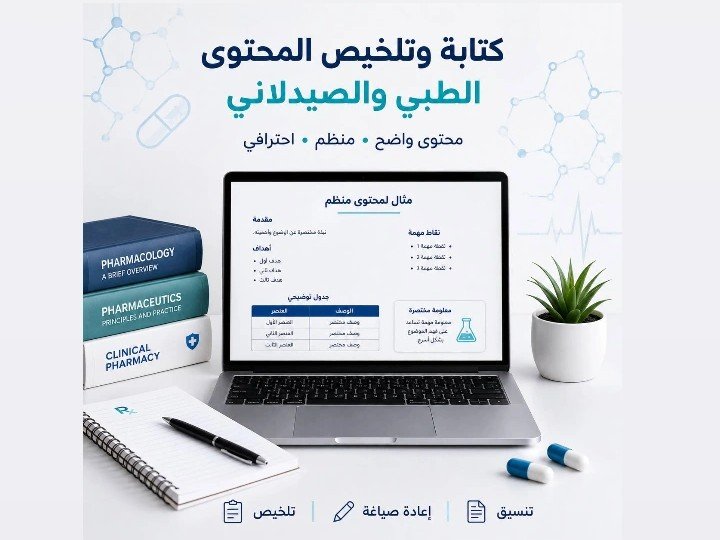 سأكتب وألخص لك المحتوى الطبي والصيدلاني بشكل احترافي, image 1 of 3