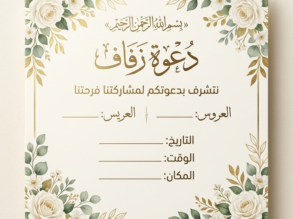 سأصمم لك دعوة إلكترونية أنيقة ومميزة حسب مناسبتك, image 1 of 5