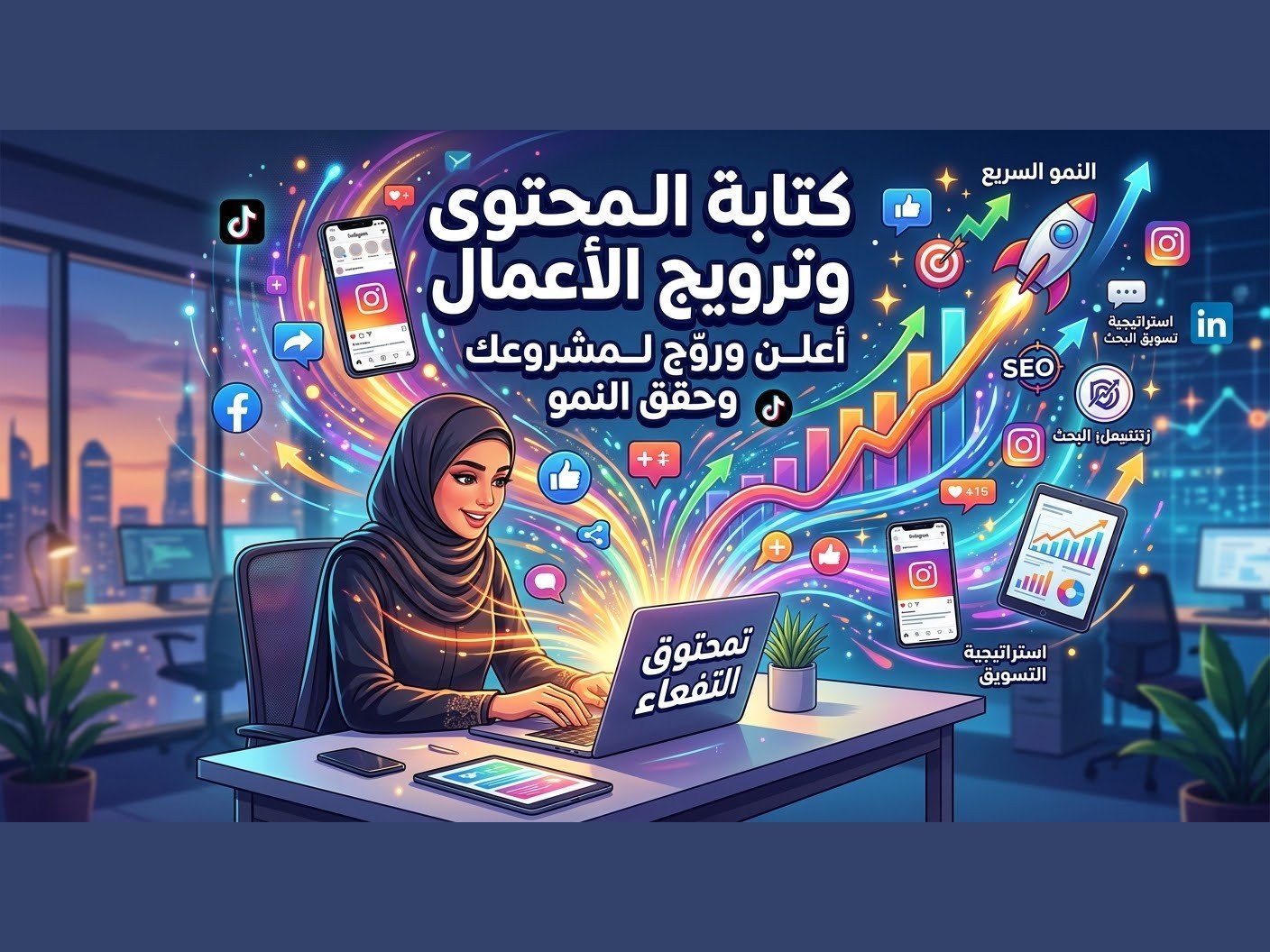 منشورات، كتابة إعلانات، منشورات فيسبوك، محتوى عربي، اللهجة العراقية ت، صورة 1 من 3