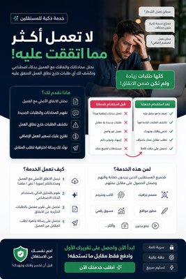 تحليل اتفاقك وكشف الطلبات الخارجة عن نطاق العمل للمستقلين