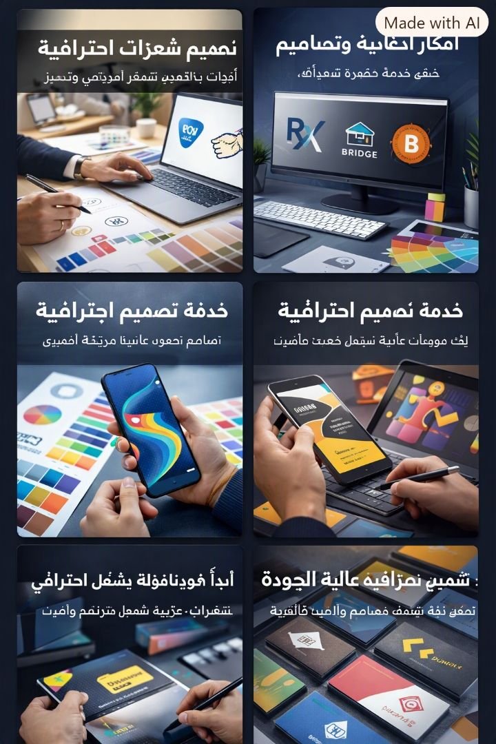 سأصمم لك شعارًا احترافيًا وأنيقًا يناسب مشروعك أو علامتك التجارية، مع الاهتمام بالألوان والخطوط والت, image 1 of 2