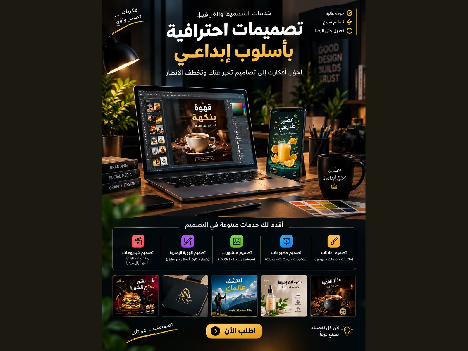 سأصمم لك اعلانات احترافية مدعومة في الذكاء الاصطناعي، صورة 2 من 5