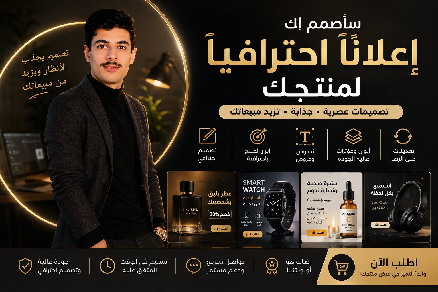 تصميم 3 صور إعلانية احترافية للمنتجات, image 3 of 5