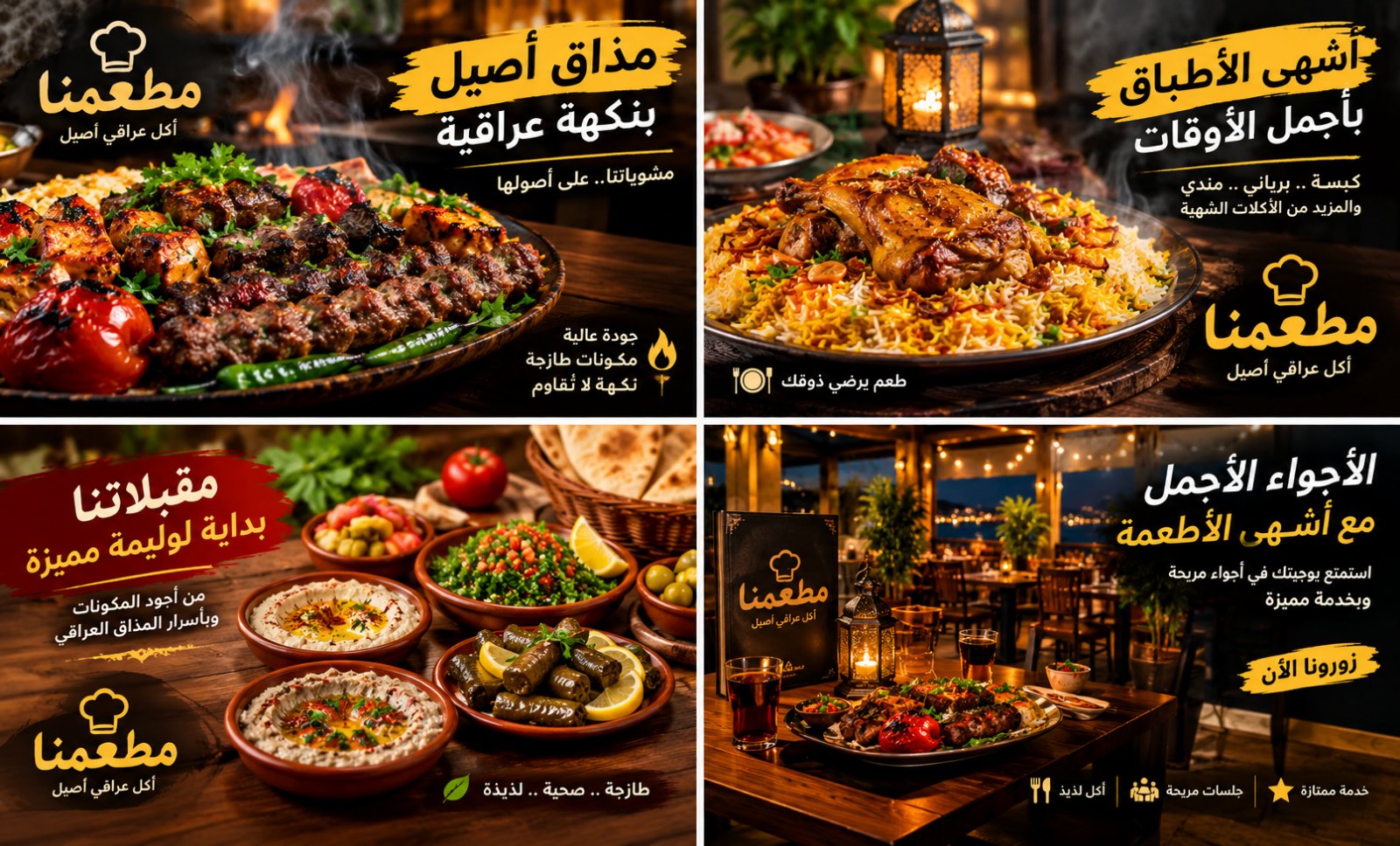 سأصمم إعلاناً احترافياً لمتجرك أو مطعمك، صورة ٢ من ٥