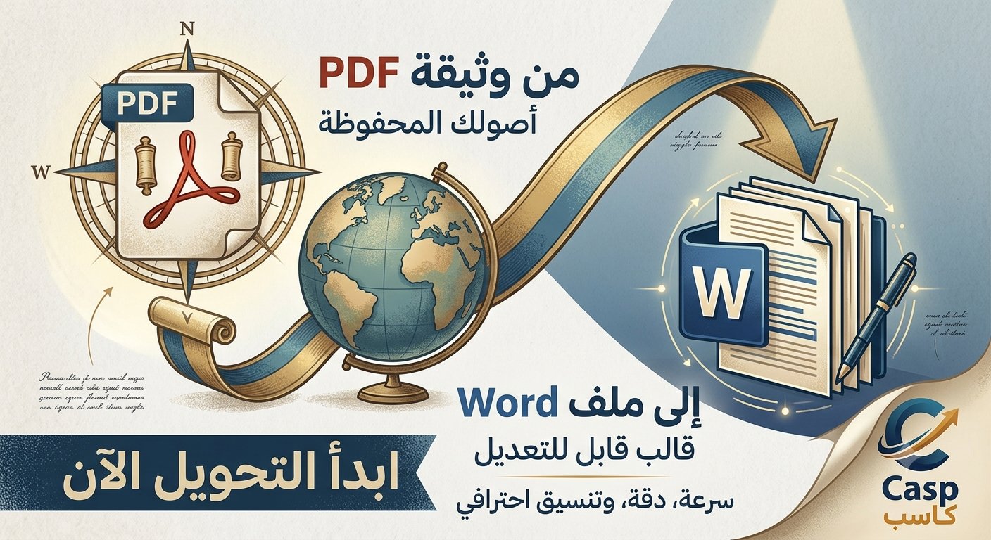 تحويل ملفات PDF إلى Word وتنسيقها باحتراف, image 2 of 2