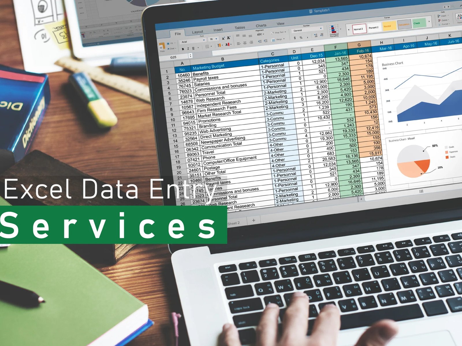 إدخال البيانات وتنسيق ملفات Excel باحترافية