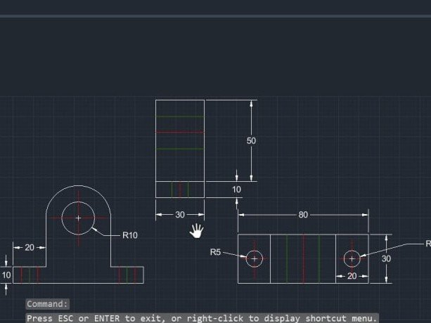 ارسم رسومات للقطع الميكانيكية ولقطع للقطع بمكائن ال CNC بال 2d و 3d autocad, image 1 of 4