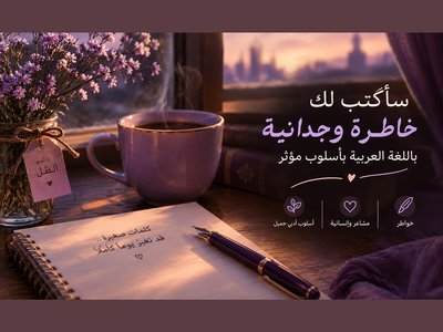 سأكتب لك خاطرة وجدانية باللغة العربية بأسلوب مؤثر