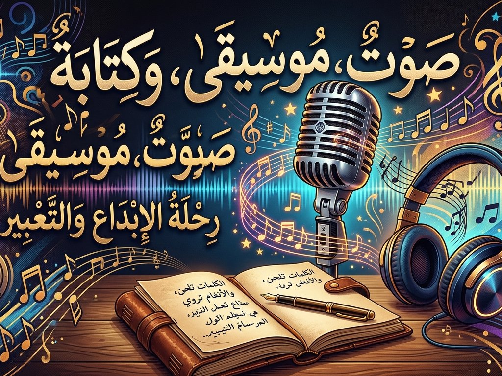 تسجيل مقطع صوتي باللغة العربية بجودة واضحة