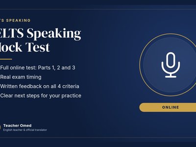 IELTS Speaking Mock Test Online with Detailed Feedback Report