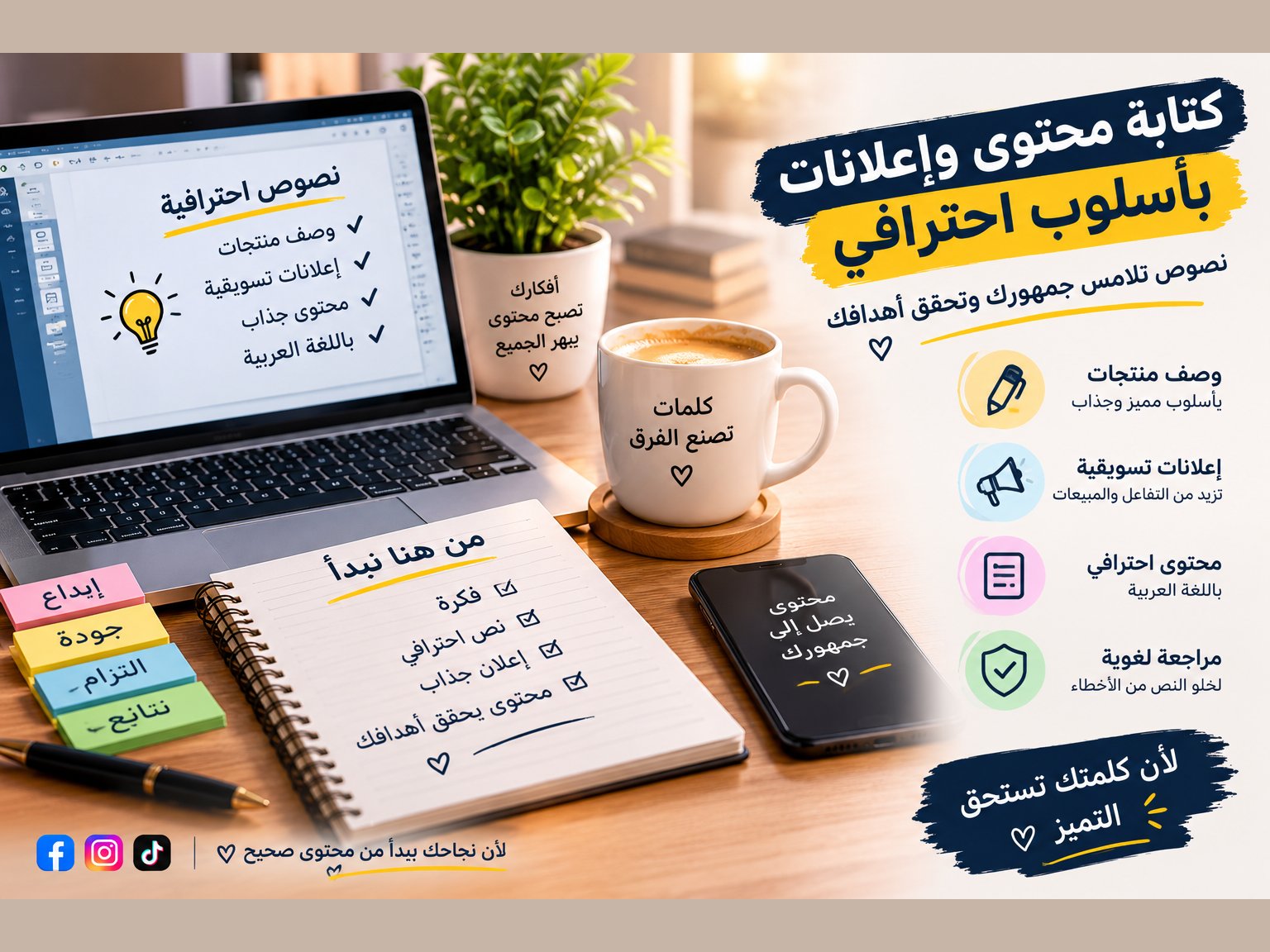 كتابة وصف المنتجات والإعلانات باللغة العربية, image 2 of 2