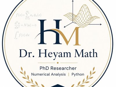حل مسائل الرياضيات والتحليل العددي باستخدام Python