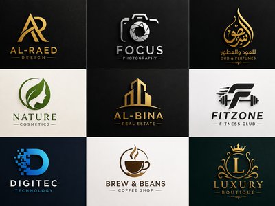 تصميم جيمع الشعارات بالذكاء الاصطناعي