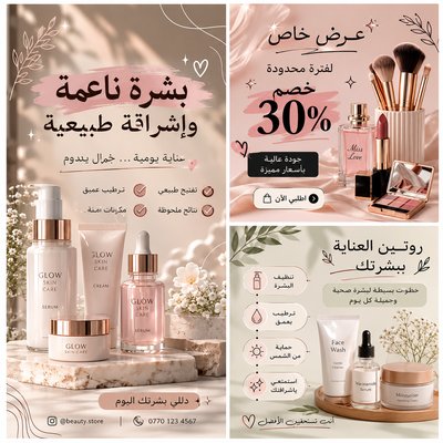 سأصمم منشورات وإعلانات احترافية باستخدام Canva