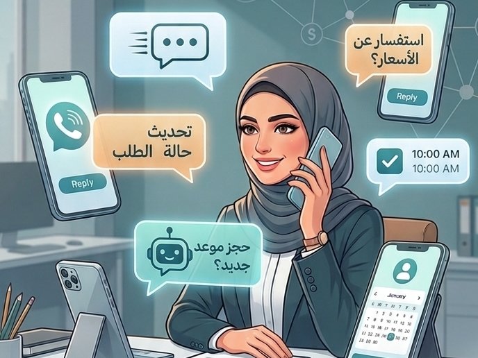 إدارة صفحات السوشيال ميديا والرد على العملاء.