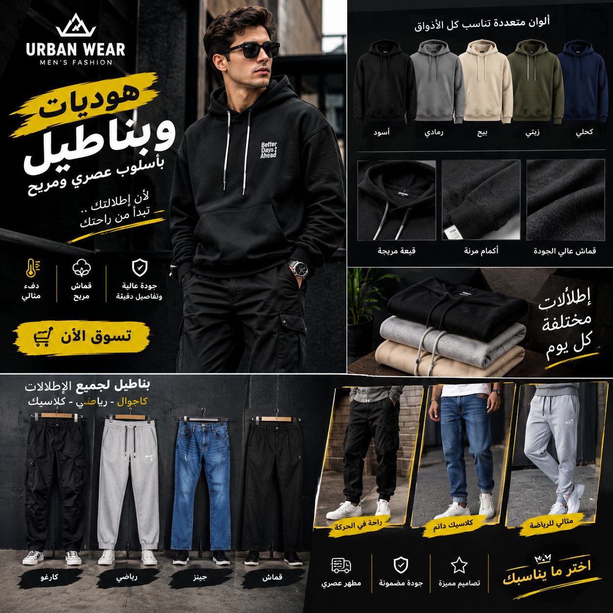 تصميم إعلانات احترافية للملابس والأزياء، صورة ٢ من ٣