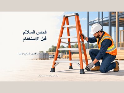 سأجهز عرض Toolbox Talk مخصصًا لموقعك بالعربية