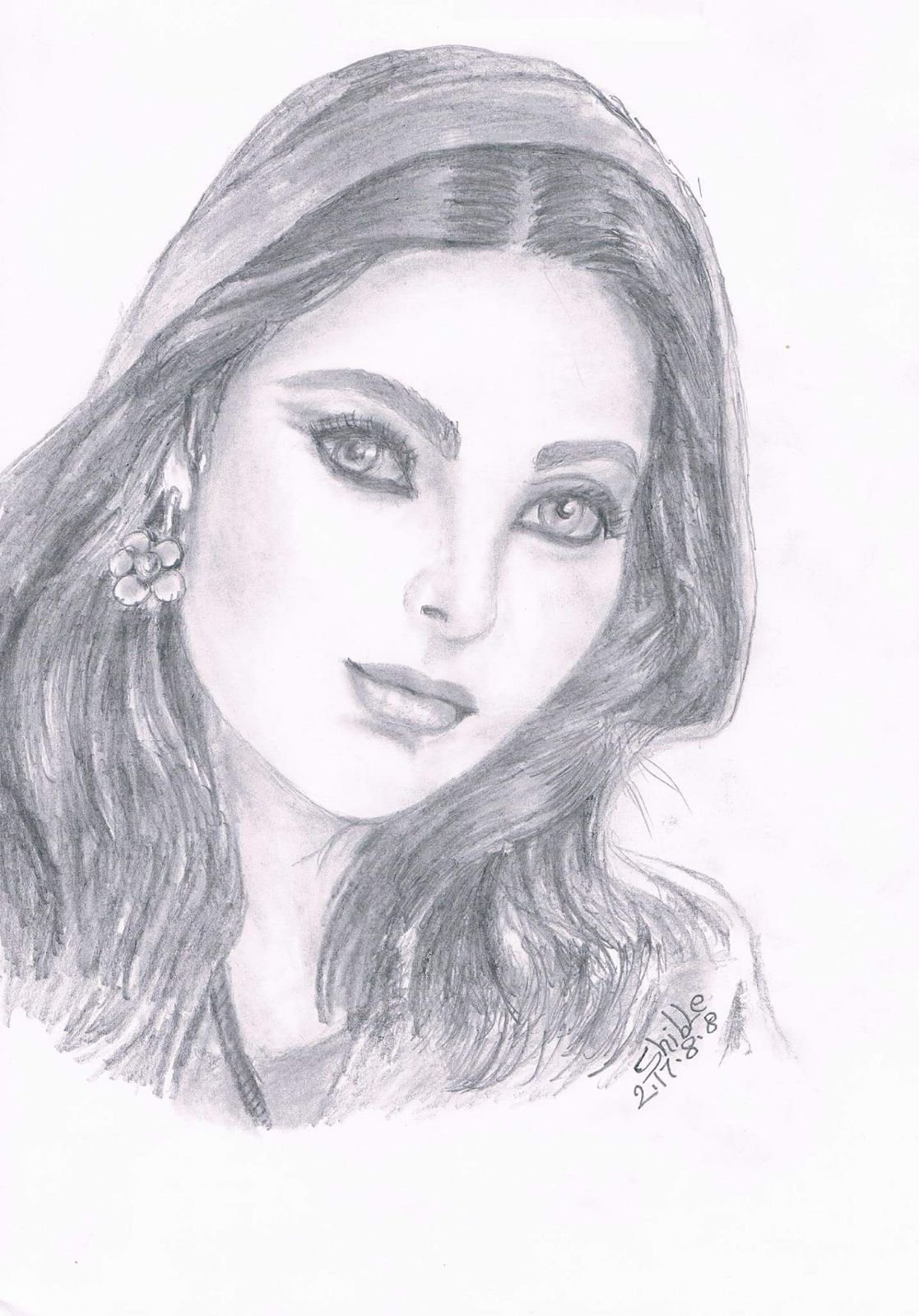 سارسم لك صورة شخصية او منظر طبيعي، صورة ٣ من ٤