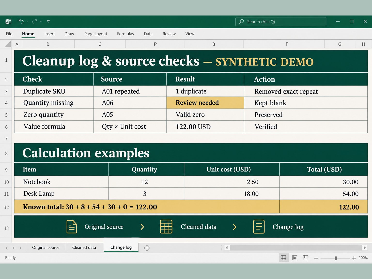 تنظيف وتنظيم ملفات Excel وCSV, image 4 of 4