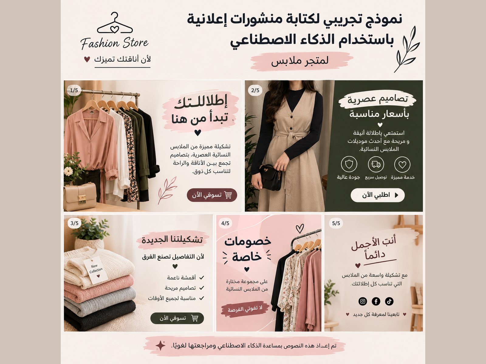 كتابة منشورات إعلانية احترافية باستخدام الذكاء الاصطناعي, image 1 of 2