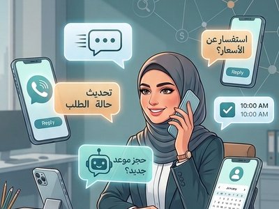 إدارة صفحات التواصل الاجتماعي وخدمة العملاء بشكل احترافي