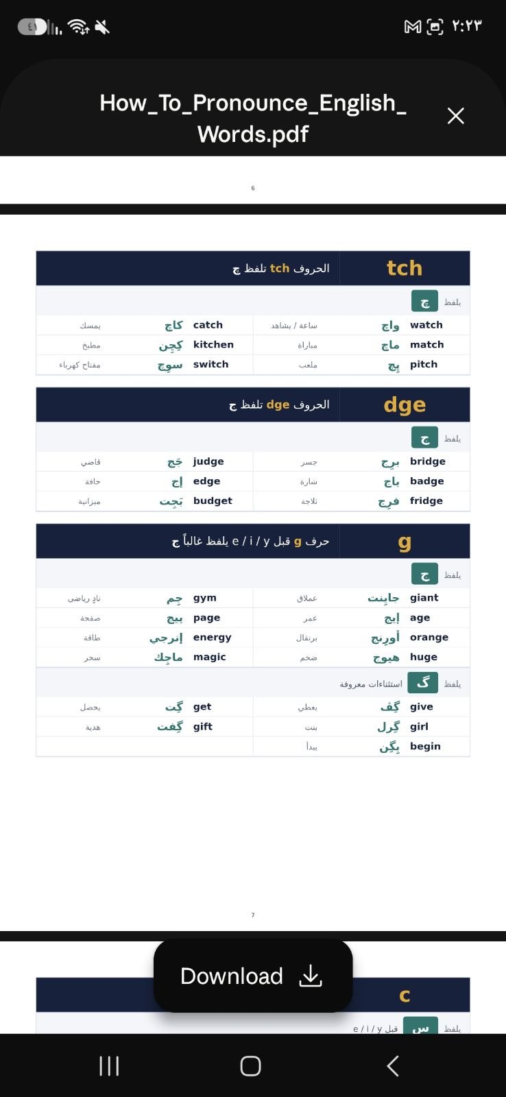 كتاب الكتروني عن صوتيات الحروف, image 4 of 5
