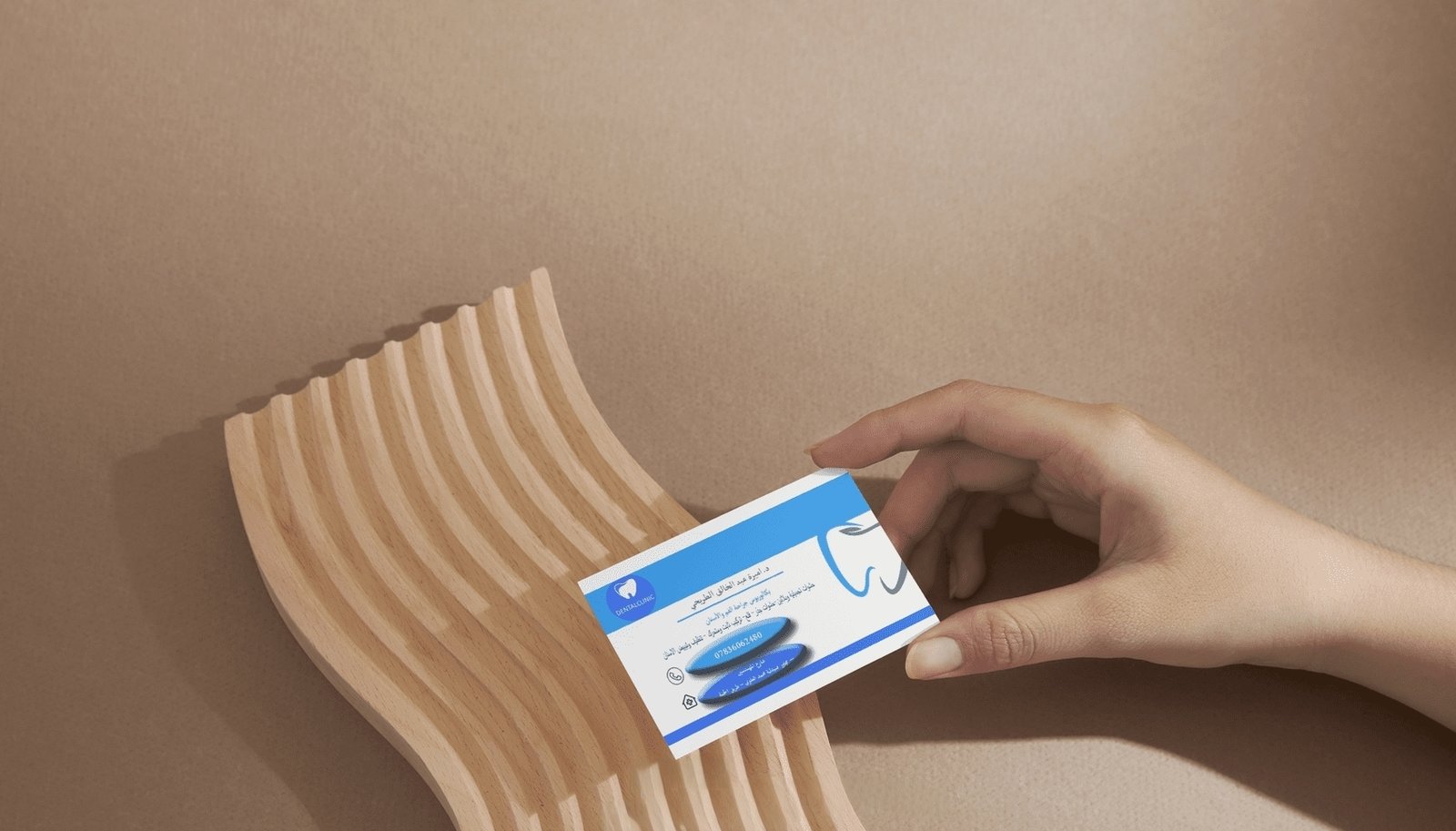 تصميم بطاقة عمل احترافية بأسلوب بسيط وعصري., image 3 of 3