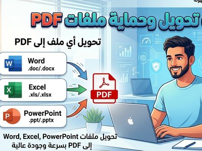 خدمه تحويل ملفات الى PDF والعكس