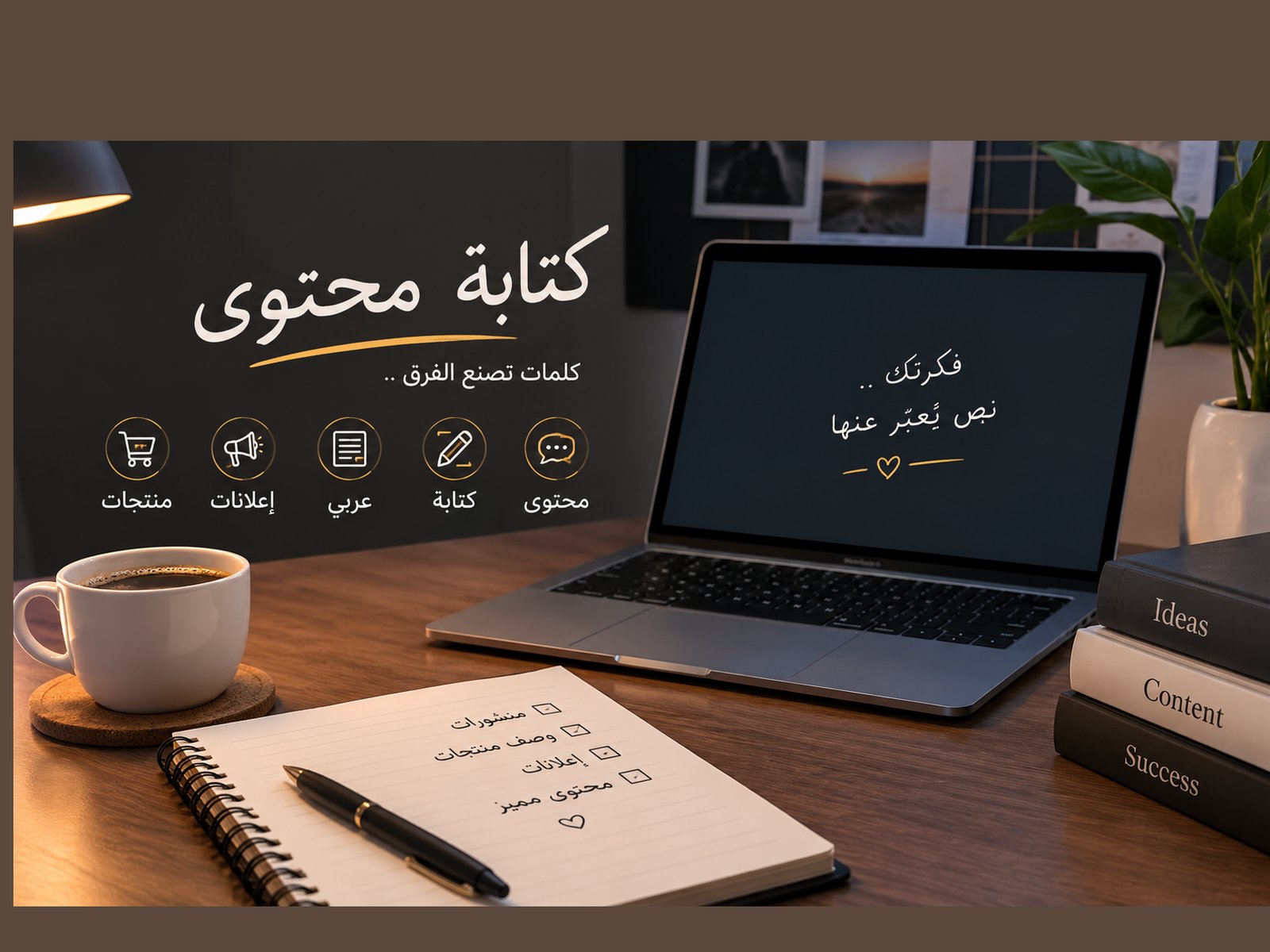 سأكتب لك نصوصاً عربية منسقة وأوصافاً للمنتجات بطريقة احترافية مع ثلاثة مقترحات, image 1 of 2