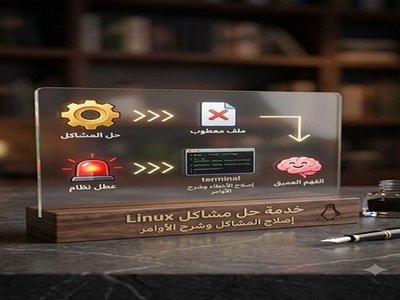 سأساعدك في حل مشاكل Linux وشرح الأوامر والأخطاء