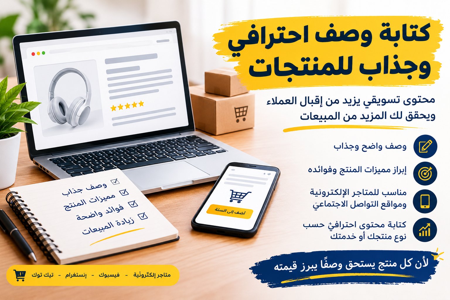 كتابة وصف احترافي وجذاب للمنتجات، صورة 5 من 5