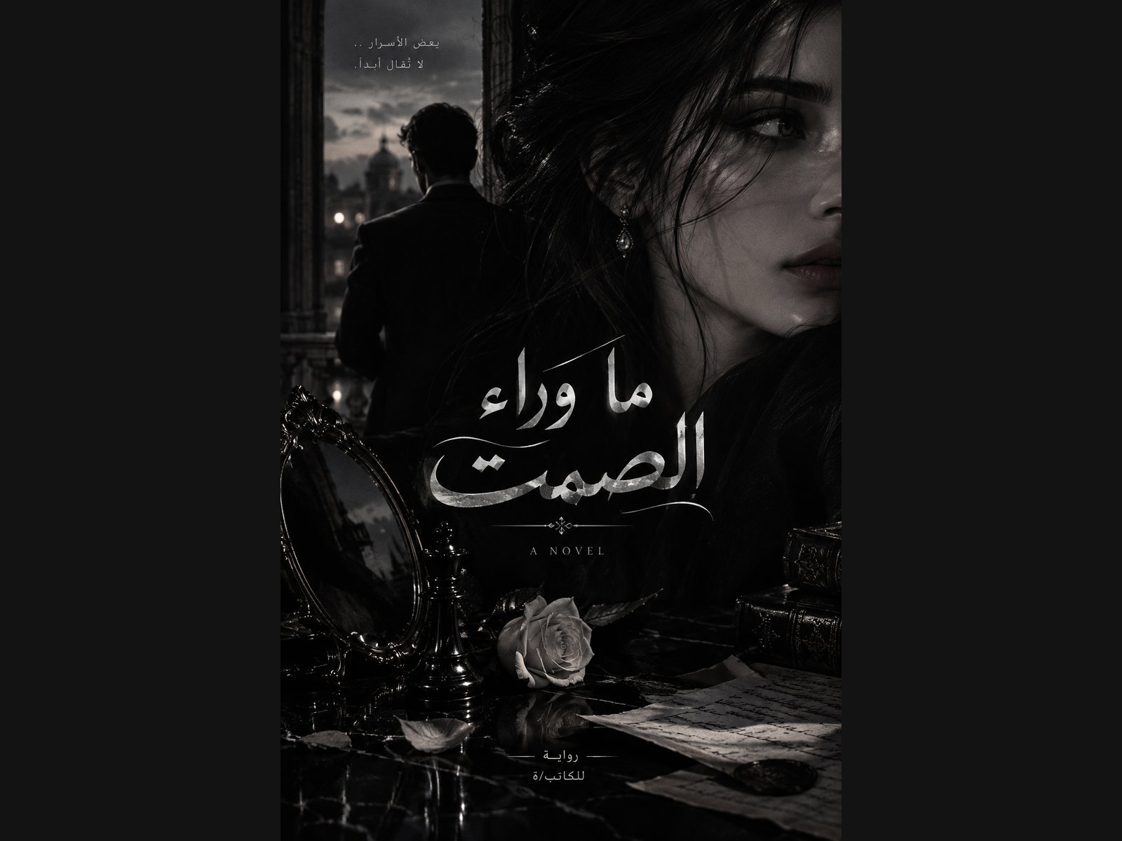 تصميم غلاف رواية غامض واحترافي, image 2 of 2