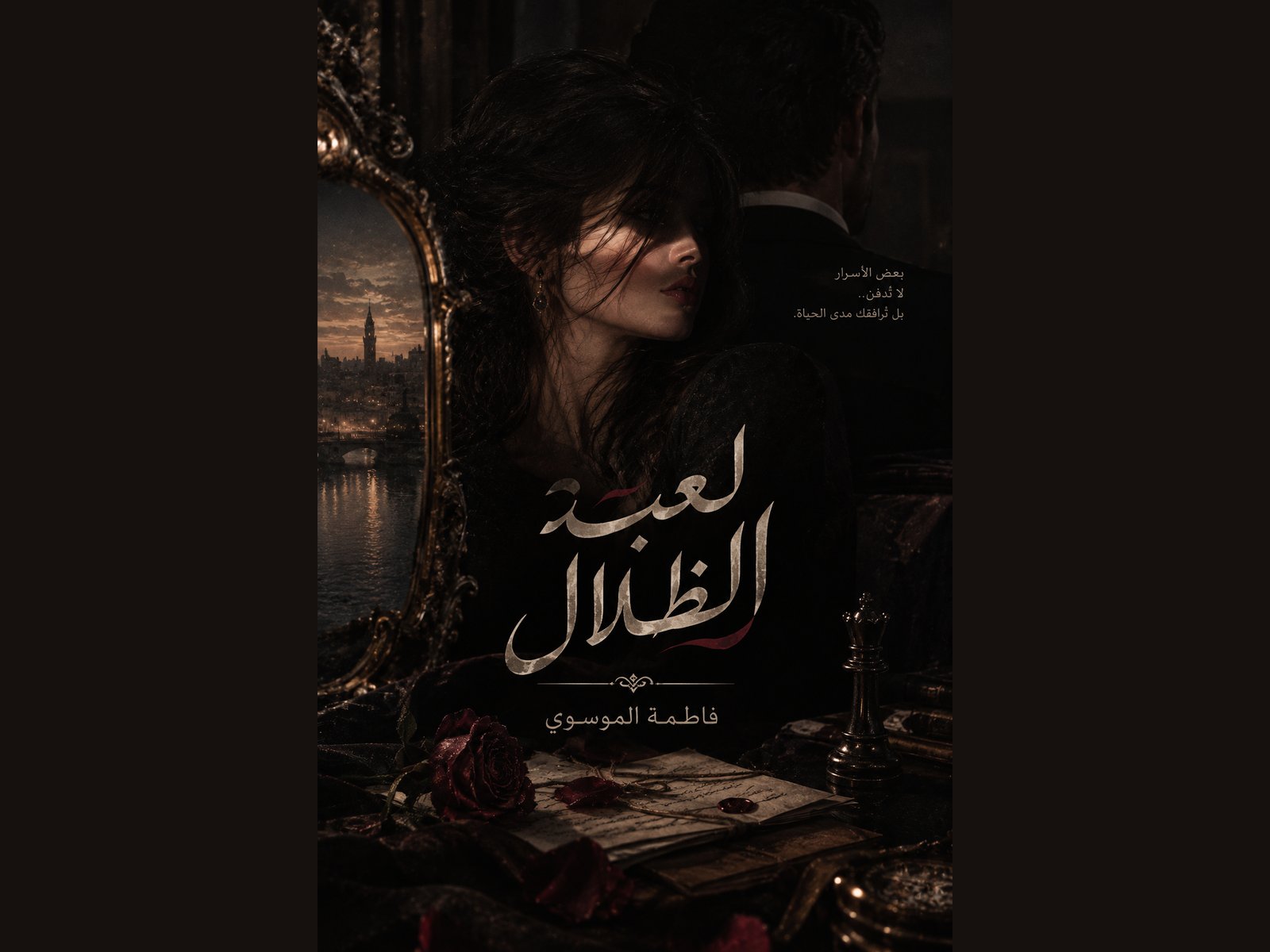 تصميم غلاف رواية غامض واحترافي, image 1 of 2
