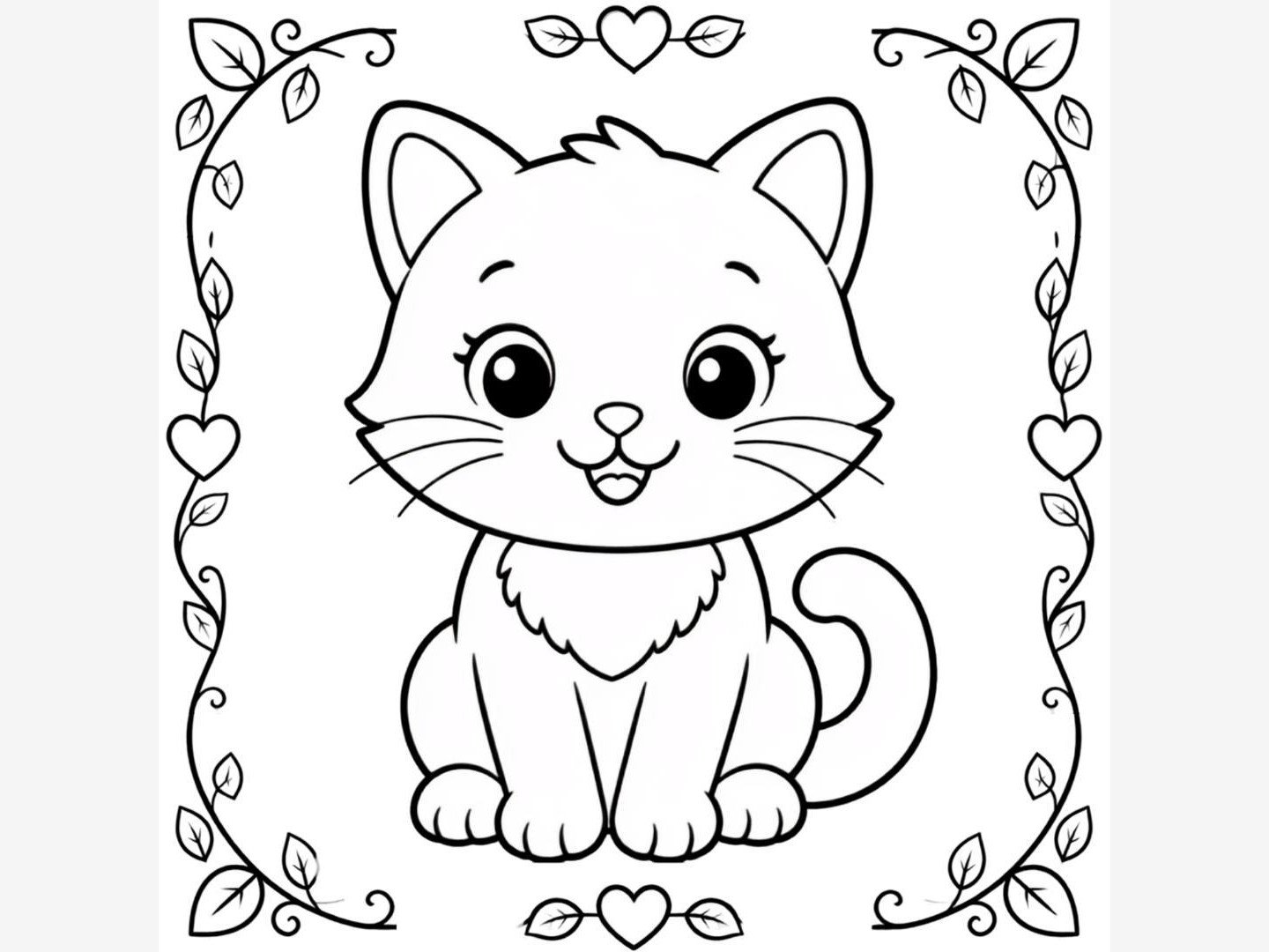 SCute animals coloring books for kidكتاب تلوين الحيوانات اللطيفة للاطفال, image 3 of 5