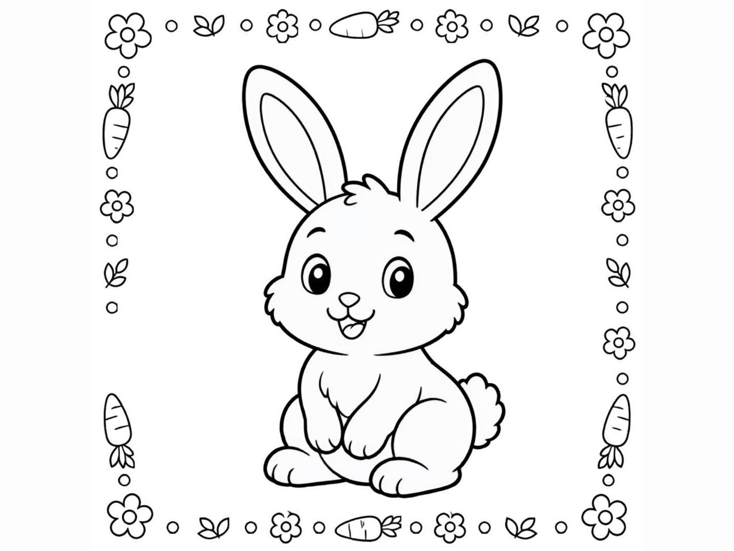SCute animals coloring books for kidكتاب تلوين الحيوانات اللطيفة للاطفال, image 2 of 5