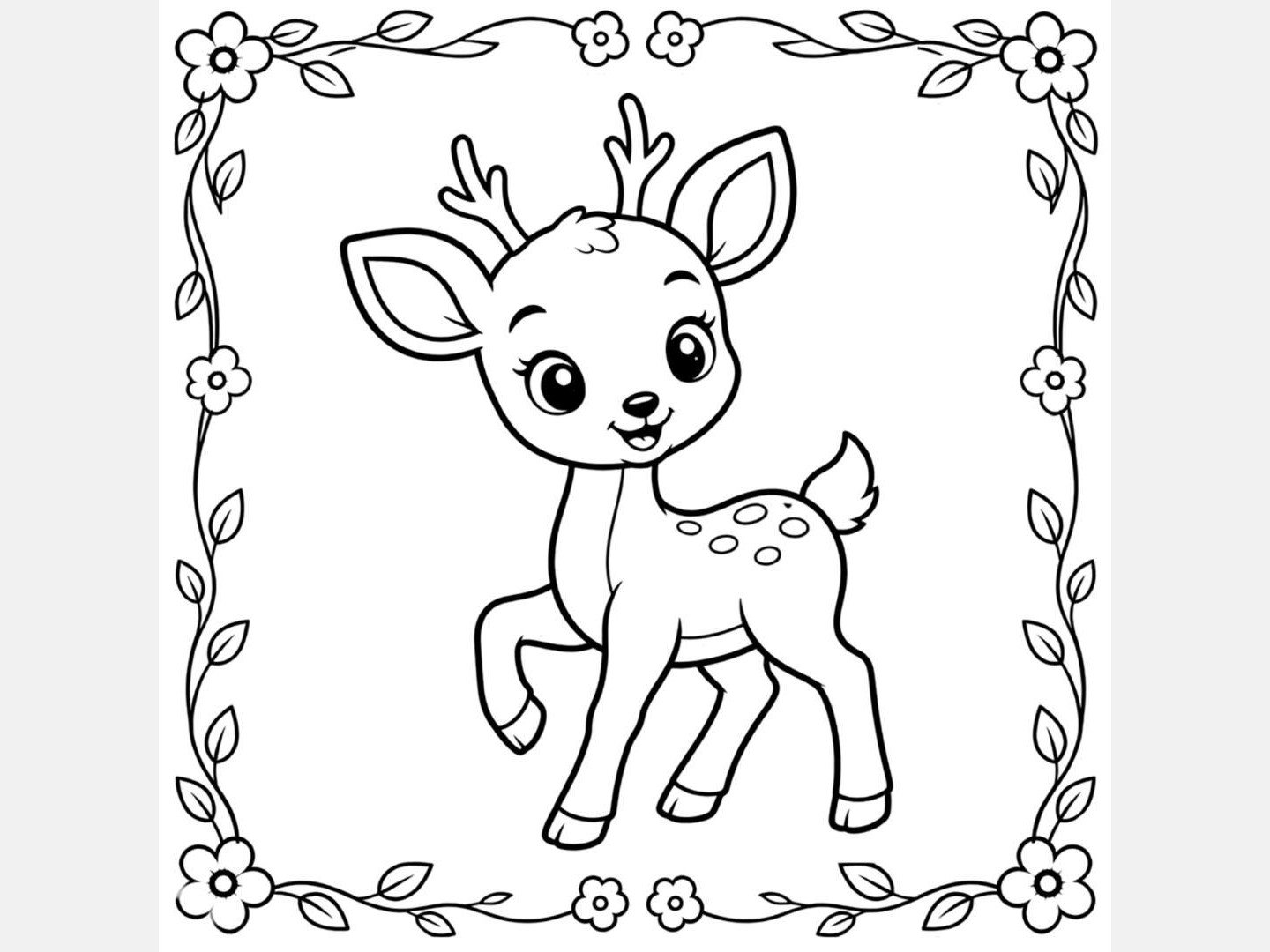 SCute animals coloring books for kidكتاب تلوين الحيوانات اللطيفة للاطفال, image 4 of 5
