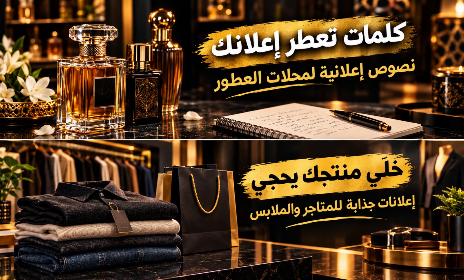 سأكتب لك إعلانًا تجاريًا جذابًا باللهجة العراقية، صورة ٤ من ٤