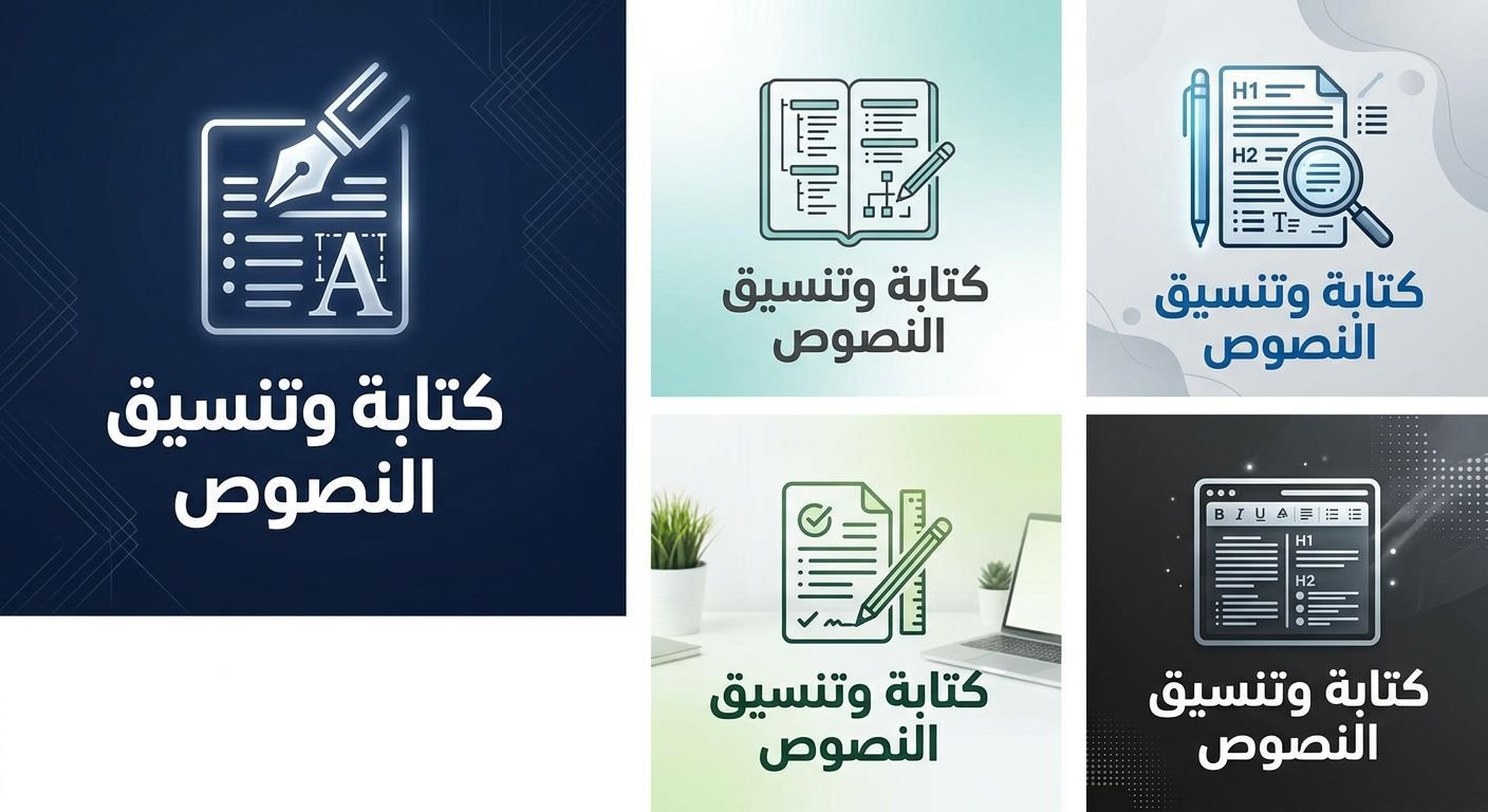 كتابة وتنسيق النصوص, image 4 of 5