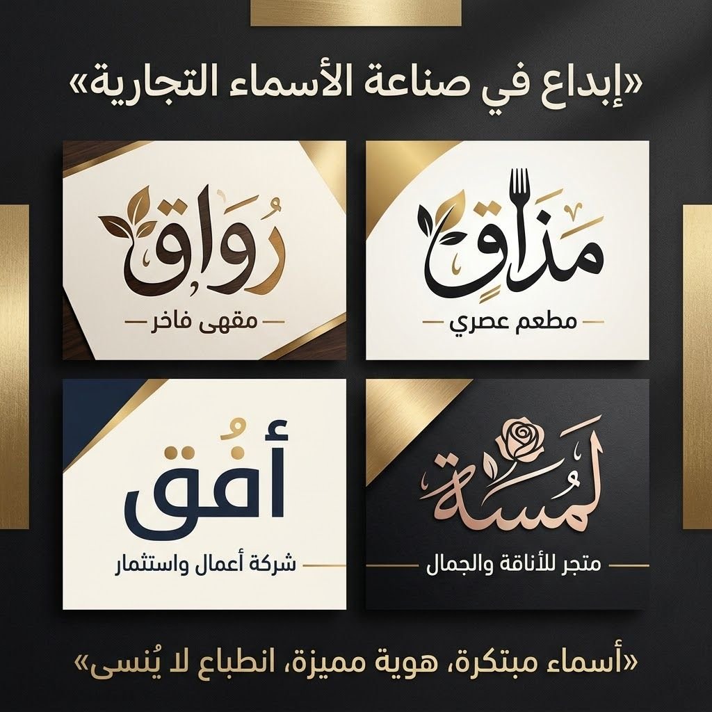 تصميم أسماء تجارية احترافية للشركات والمطاعم والمشاريع, image 1 of 5