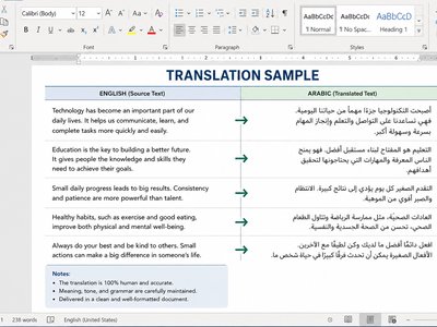 I will provide transcription, translation, typing, and document formatting services
