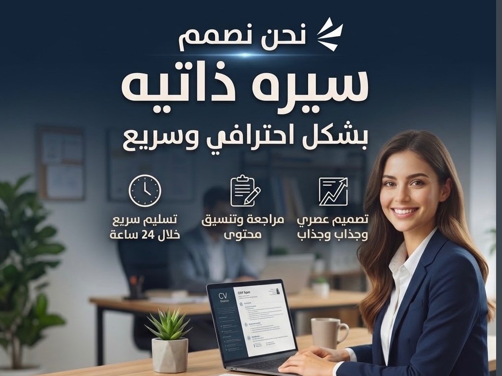 عمل سيره ذاتية بشكل احترافي ( CV )