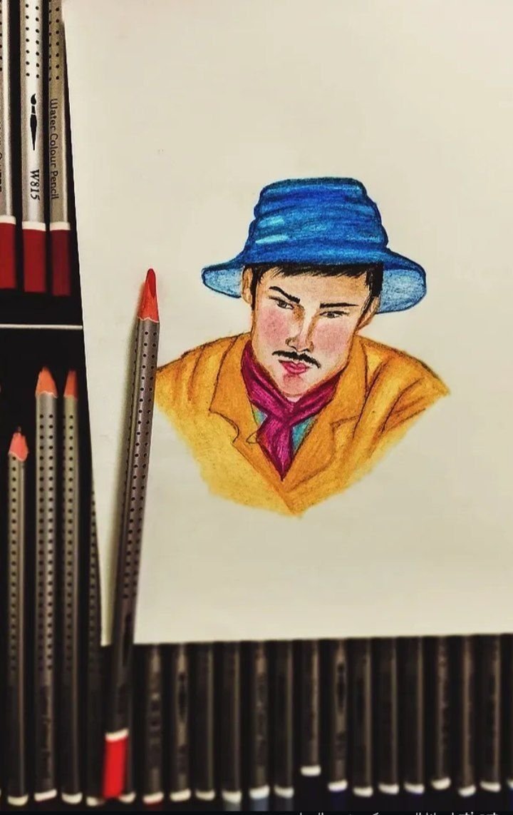 رسم بورتريه يدوي حسب الصورة, image 2 of 2