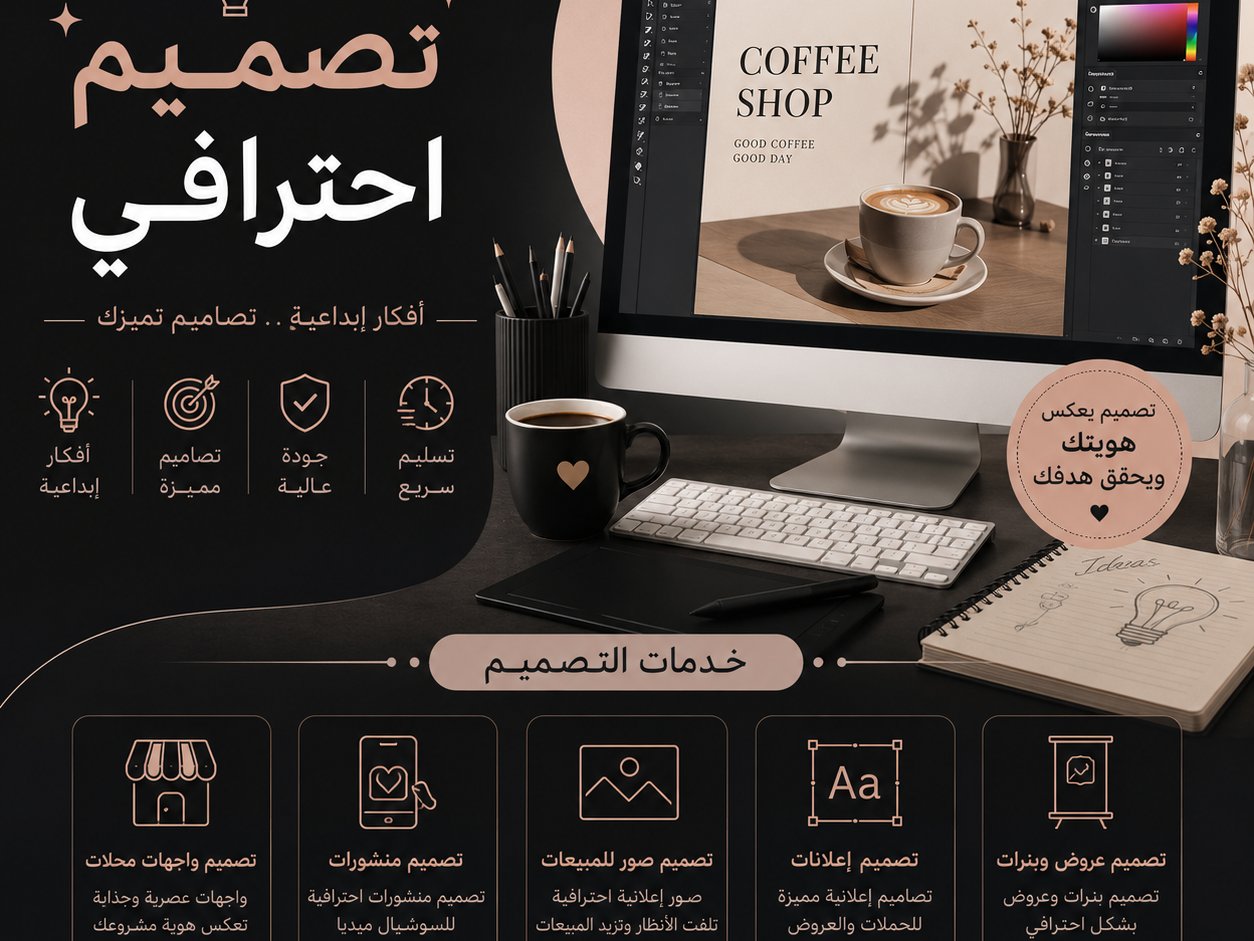 👑 الباقة الذهبية للتصميم, image 1 of 5