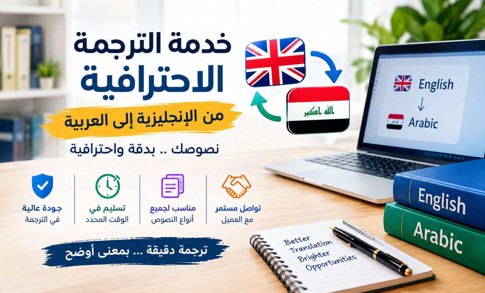 ترجمه النصوص والمحتوى من الانكليزيه الى العربيه باحترافيه، صورة 1 من 5