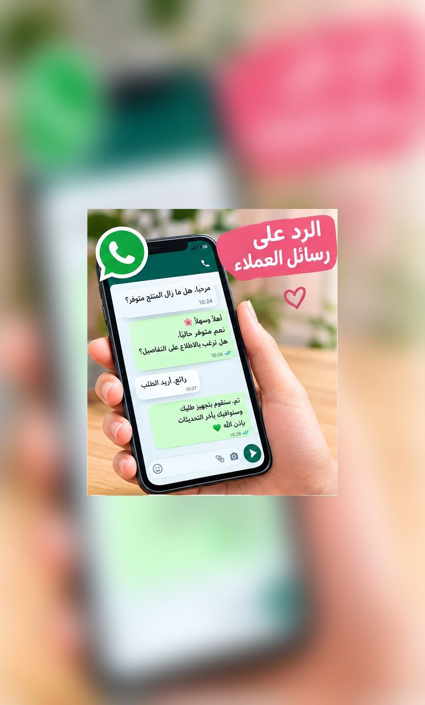 الرد على رسائل العملاء والتواصل معهم بأسلوب لبق، صورة ٤ من ٥