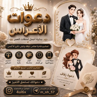 دعوات أعراس فاخرة بتصاميم عصرية