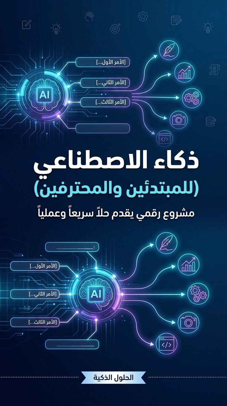 دليل الأوامر الذكية: 10 مطالبات عملية للذكاء الاصطناعي (للمبتدئين والمحترفين)