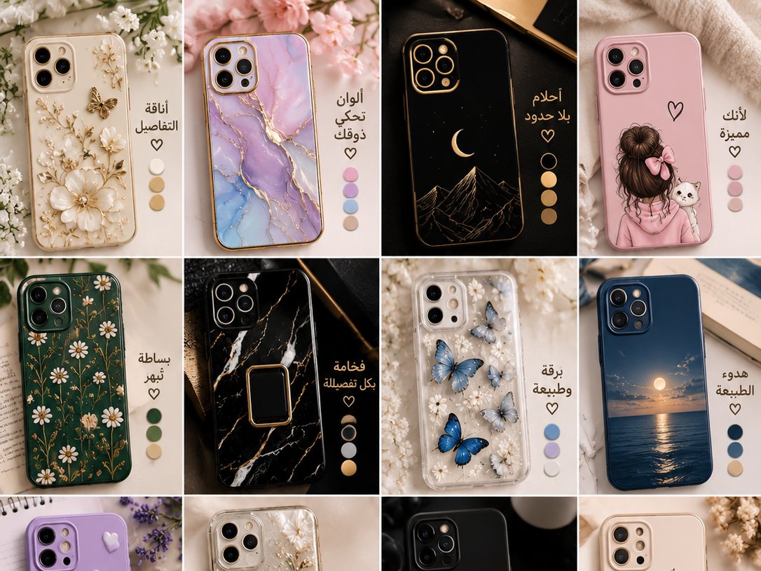 سأصمم لك شعارا احترافيا /تصميم كفرات موبايل/تصميم خلفيه موبايل/ وتصميم ديكورات، صورة 2 من 3