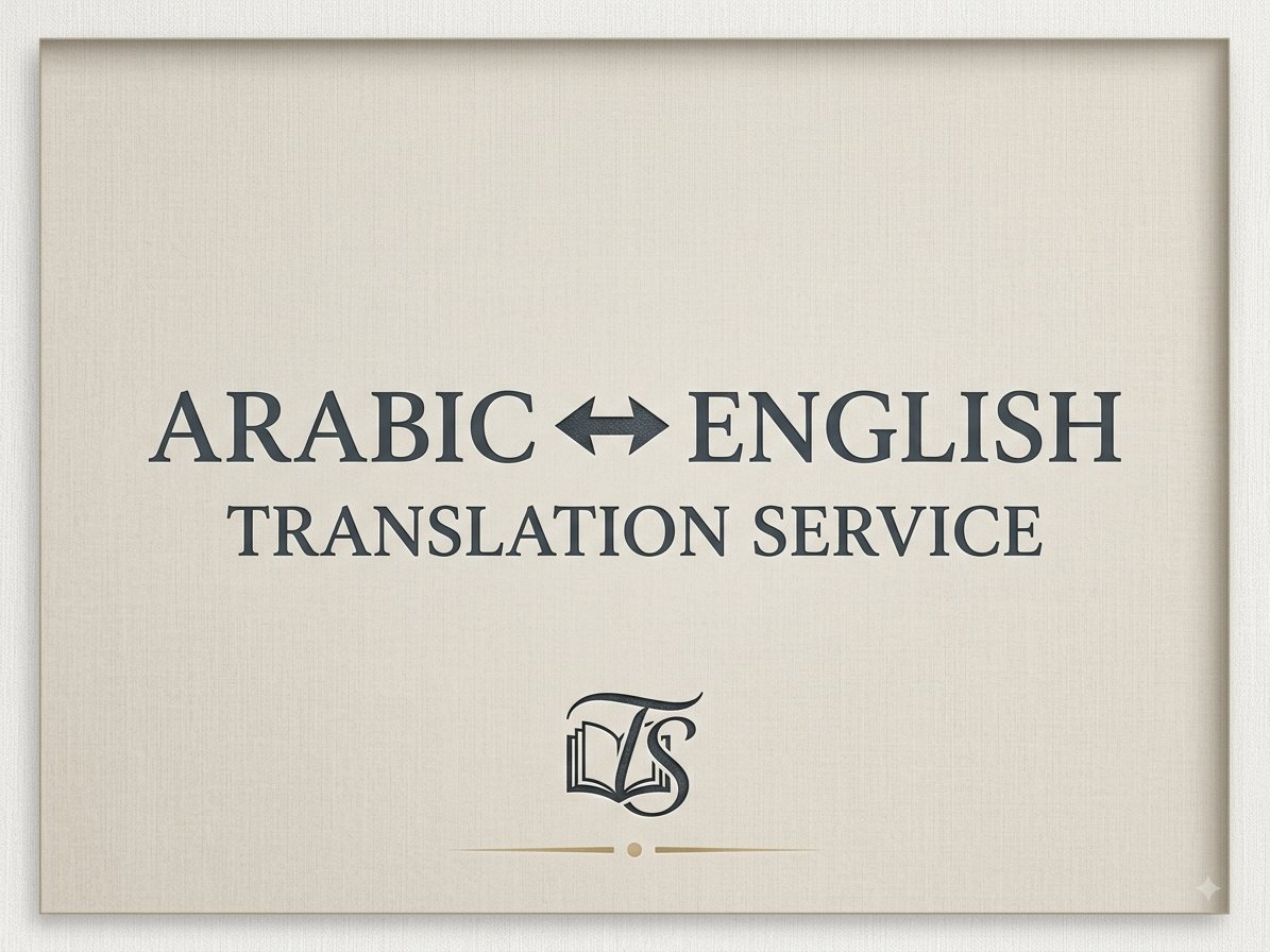 ترجمة احترافية من العربية إلى الإنجليزية والعكس, image 1 of 2