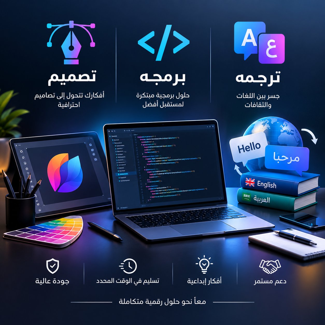 ساصمم لك شعارا احترافيا وبدقه عاليه مع ثلاث مقترحات, image 3 of 3